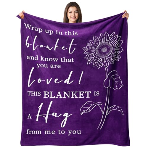 Get Well Gifts for Women After Surgery - Hug Blanket - Thinking of You Gift for Mom Friend Sister - Feel Better Inspiratio...