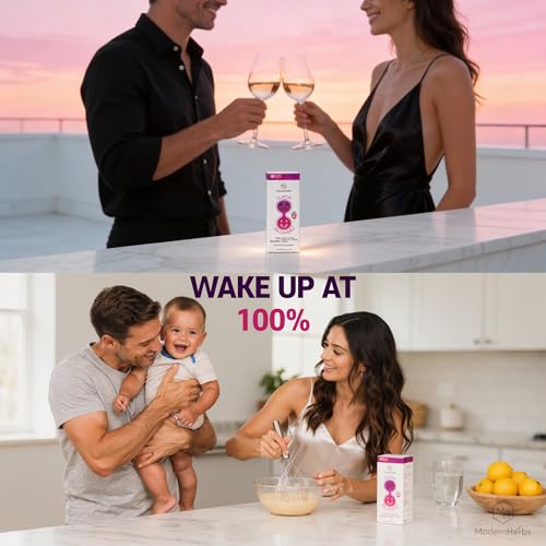ILUNA Recovery Fast-Acting Herbal Hangover Relief – Premium Milk Thistle with Detox Herbs & Natural Pebbles – Liver Suppor...