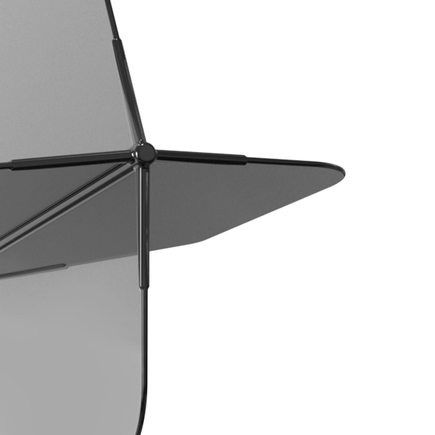 Cuesoul Rost 77 Integrated Dart Shaft And Flight Big Wing Shape Black With White Logo-M