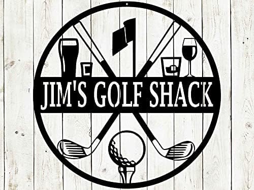 19th Hole Custom Golf Sign
