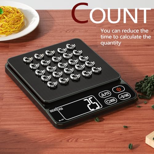 Mini Scale,6.6lb Scale for Grams,Digital Scale Food，Cooking Scale and Food Scales for Kitchen，Food Scale Grams and Ounces,...