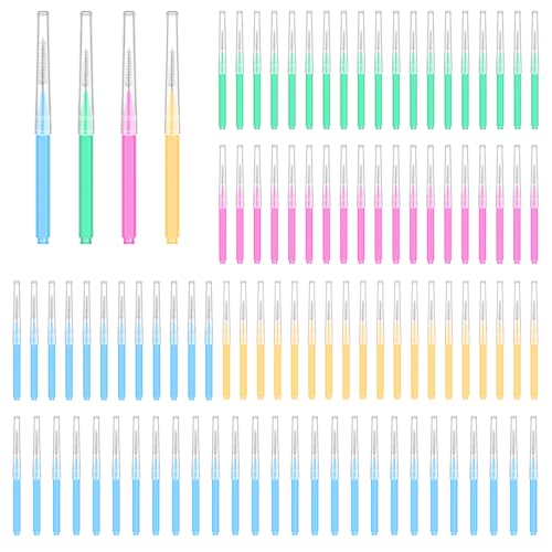 100PCS Interdental Brushes Between Teeth for Braces, Flossers Brush Cleaner, Orthodontic Flossers for Braces Cleaning Kit,...