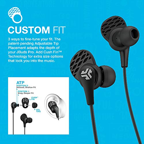 JLab JBuds Pro Bluetooth Wireless Signature Earbuds, Teal, Titanium 10mm Drivers, 10-Hour Battery Life, Music Controls, No...