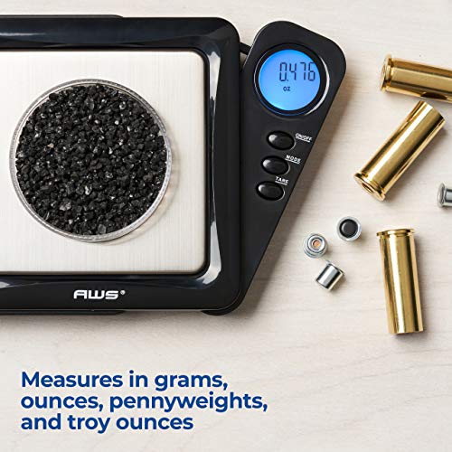 American Weigh Scales Blade Series Digital Pocket Gram Scale 1000g x 0.1g | Precision Mini Scale 0.1g Accuracy, Pocket Sca...