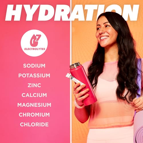 Pure Kick Hydration Singles To Go Drink Mix, Strawberry Watermelon, Includes 12 Boxes with 6 Packets in each Box, 72 Total...
