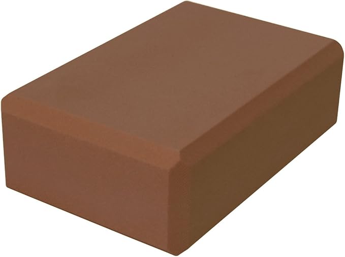 YogaAccessories 3'' Foam Exercise Yoga Block