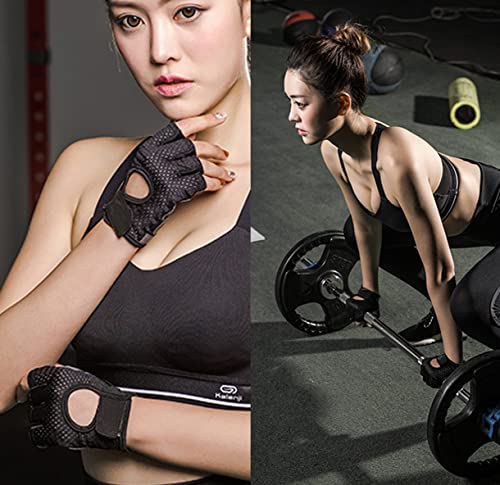 SUJAYU Workout Gloves for Women & Men, Gym Gloves Weight Lifting Gloves for Men, Mens Workout Gloves Fitness Gloves