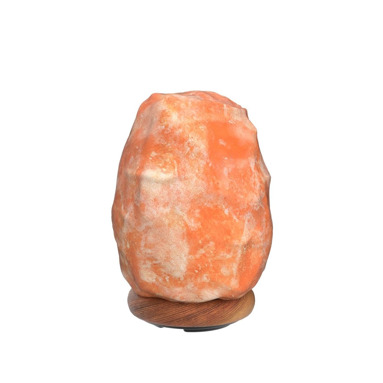 Himalayan Glow Usb Himalayan Salt Lamp - Touch Dimmer, Wooden Base, Led Bulb, 5-7Lbs, Salt Lamp