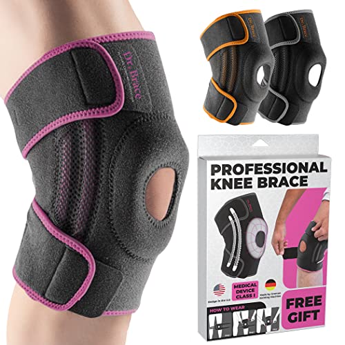 DR. BRACE ELITE Knee Brace with Side Stabilizers & Patella Gel Pads for Maximum Knee Pain Support and fast recovery for me...