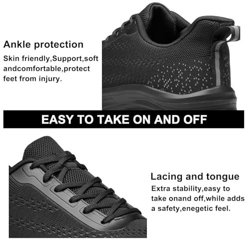 Mens Running Shoes Walking Shoes Casual Lightweight Workout Gym Tennis Shoes Jogging Cushioning Sneakers
