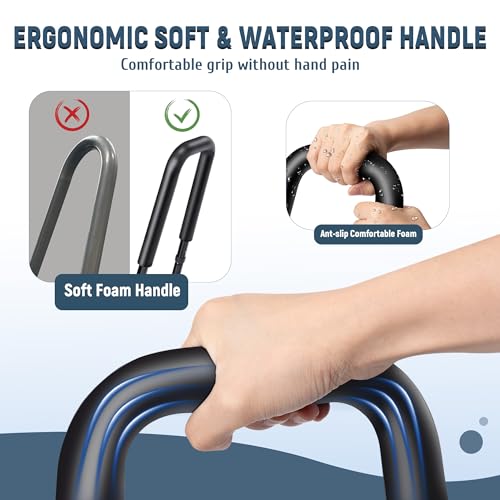 PressLoo Hamstring Stretcher for Knee Extension & Pain Relief, Adjustable Low Back, Calf, Leg & Hip Stretching Device for ...