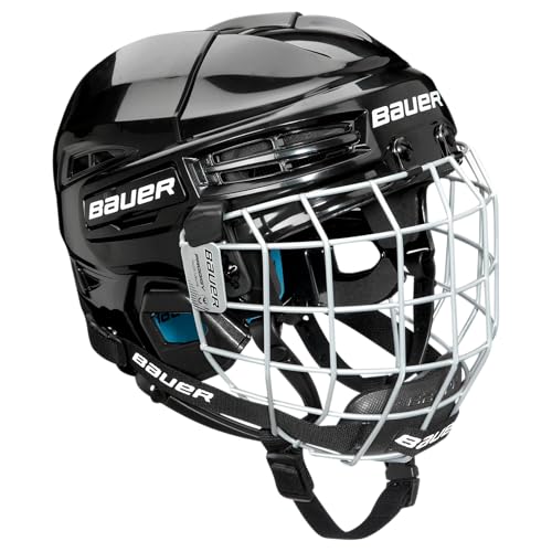 Bauer Prodigy Hockey Helmet Combo with Facemask Cage, Youth Size