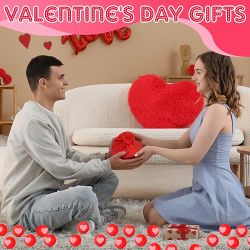 Soulchen 48 Pcs Valentines Day Mini Volleyball Stress Ball 1.57 Foam Heart Volleyball Accessories Squeeze Relief Sports Ba...