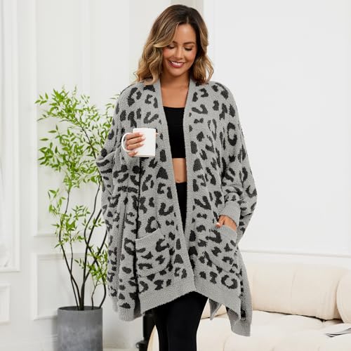 CUBRIDGE Wearable Blanket Sherpa Poncho Unique Office Work Warm Cozy Shawl TV Throw Blankets, Plush Cape Wrap for Adults