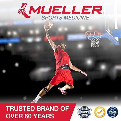 MUELLER Sports Medicine Jumper's Knee Single Strap for Men and Women, Knee Compression and Pain Relief Support, Ideal for ...