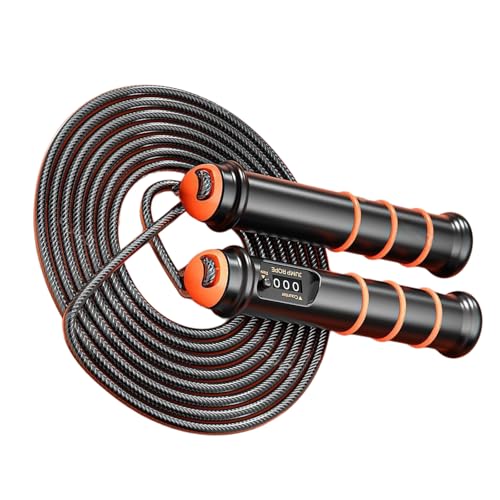 Removable Skipping Rope Exercise with Antislip Handle for Fitness Enthusiasts Weighted Digital Counting Jump Countable Jum...