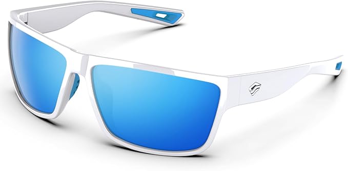 TOREGE Polarized Sports Sunglasses for Men and Women Cycling Running Golf Fishing Sunglasses TR26