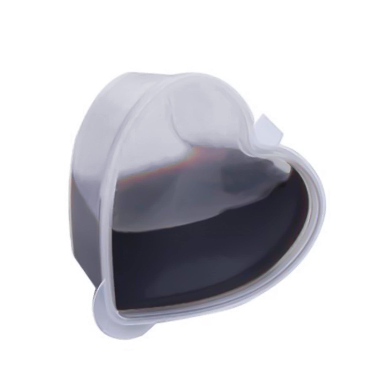 Disposable Plastic Cups with Leak-Proof Lids and Heart-Shaped Souffle, Jello, Condiment Containers - 100 Sets, 1.5 oz Each