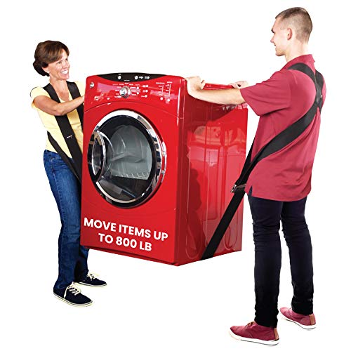 Shoulder Dolly Lifting and Moving Straps Move Heavy Object Easily (Replacement or Accessory Straps) Comes in 8-Foot, 12-Fo...