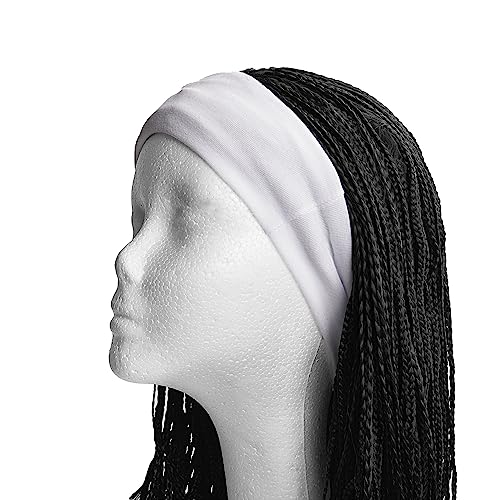 Red by Kiss 2 Pcs 60mm Headbands for Women, Wide Stretchy Elastic Hairband Fashion Workout Yoga Running Sport Hair Accesso...