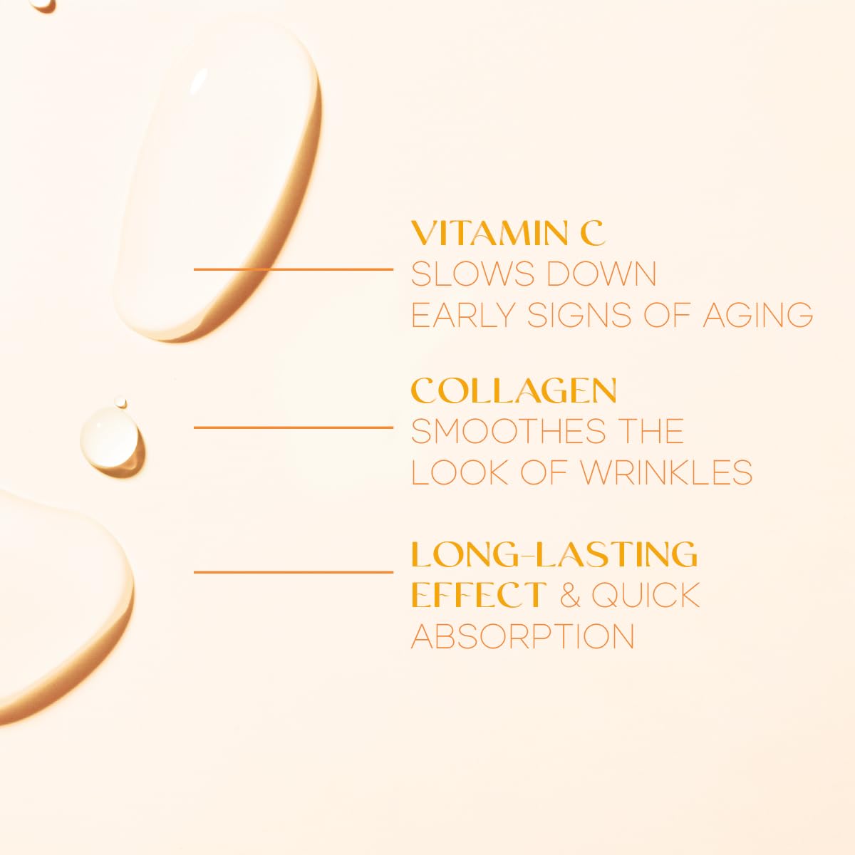 Vitamin C and Collagen Under Eye Patches - Brightens Dark Circles, Tightens Under Eye Skin, Anti-aging & Firming Under Eye Pads - Cruelty Free Korean Skin Care For All Skin Types - 5 Pairs