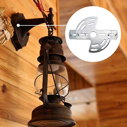 Canomo Lighting Adjustable Crossbar Kit Multifunctional Light Fixture Crossbar Plate Support to 35lb for Mount Wall Light,...