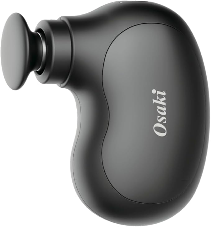 Osaki Atom Mini Massage Gun - Deep Tissue l Percussion Muscle Massager with Adjustable Speed l Portable Massage Gun and Tr...