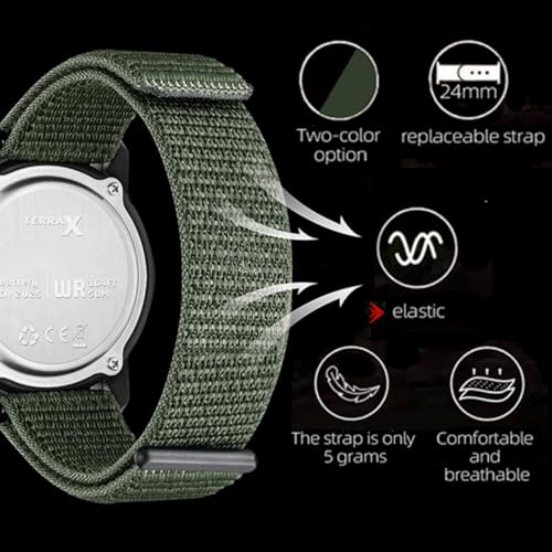 CakCity Digital Watch Military Watches for Men Black Tactical Sports Waterproof Men's Women's Wrist Watch with LED Backlig...