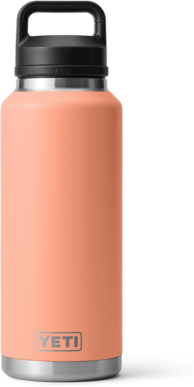 YETI Rambler 46 oz Bottle, Vacuum Insulated, Leakproof, Stainless Steel with Chug Cap
