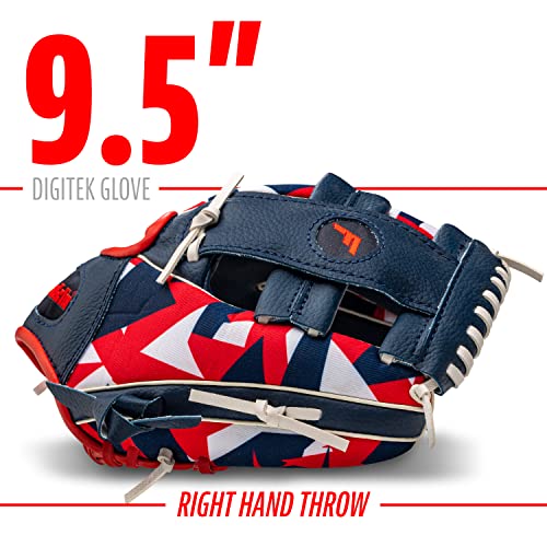 Franklin Sports Kids Baseball Gloves - RTP Youth Teeball Glove + Ball Set - Boys + Girls Teeball Mitt - Kids + Toddlers - ...