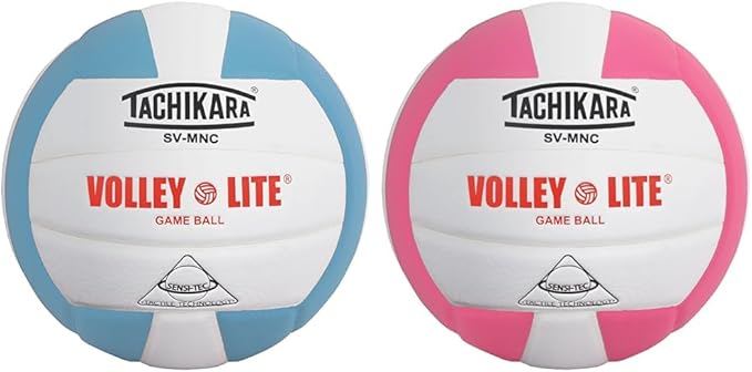 Tachikara Volley-Lite Additional Colors Regulation Balls for Young Players (EA)