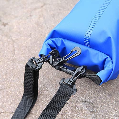 Upgraded Waterproof Dry Bag Storage Bags 10L, Roll Top Sack Keeps Gear Dry for Rafting, Boating, Camping, Hiking, Fishing Black