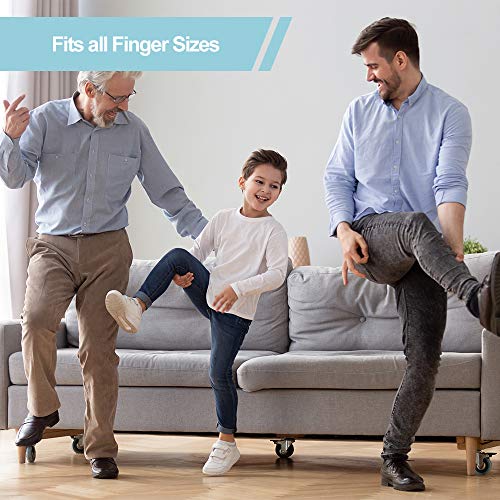 Easy@Home Fingertip Pulse Oximeter: SpO2 Blood Oxygen Saturation Meter and Heart Rate Monitor - Portable OLED Rotatable Di...