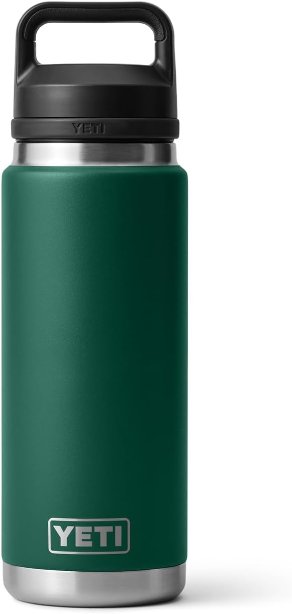 YETI Rambler 26 oz Bottle, Vacuum Insulated, Leakproof, Stainless Steel with Chug Cap