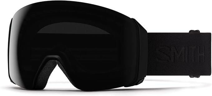 SMITH 4D MAG Snow Goggles – Adult Ski & Snowboarding Goggles with Sun Lens & BirdsEye Vision – for Men & Women