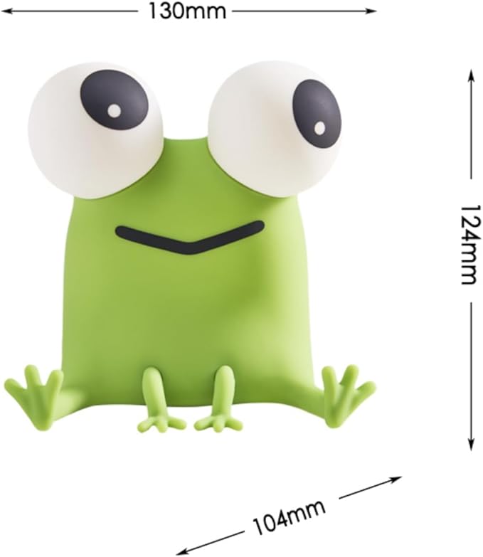 Frog Night Light for Kids, Rechargeable Bedside Touch Lamp, Dimmable, with Timer, Soft Silicone Nursery Night Light, Breastfeeding, Toddler, Baby, Kids Decoration