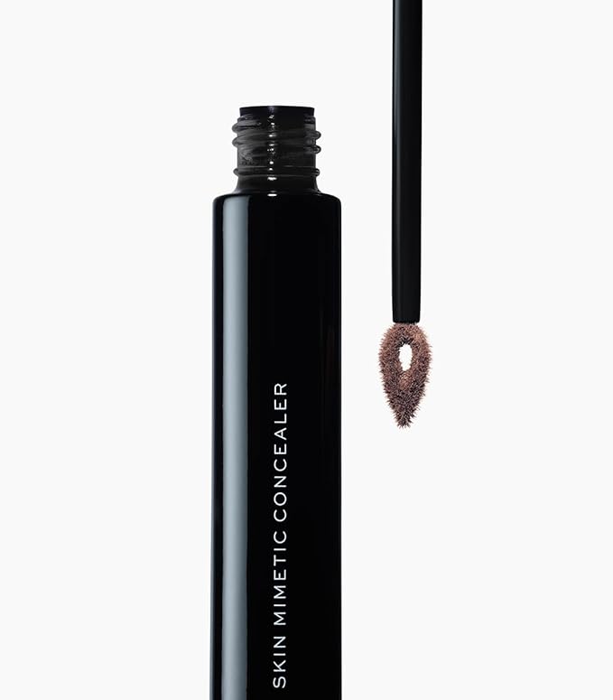 MAKE Beauty Skin Mimetic Concealer Buildable Medium Coverage Hydrating Concealer for Dark Circles Spot Concealing Brightening Crease-Free, Including Mature Skin. Radiant Finish. 18 Deep Neutral