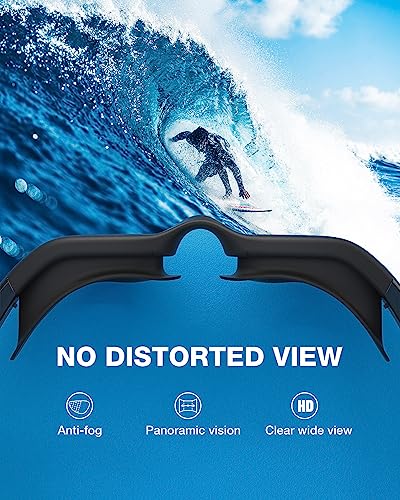 ZIONOR Swim Goggles, Upgraded G1 Polarized Swimming Goggles Anti-Fog for Adult Men Women