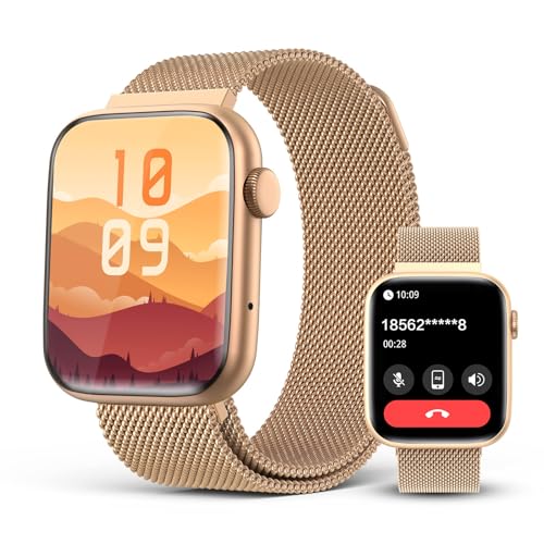 2025 Smart watches for Women with Blood Pressure Monitor, 1.9" AMOLED DA GPT AI Voice Smartwatch, 24/7 Heart Rate Stress S...
