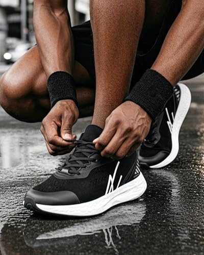 NY Threads Men's Running Shoes Comfortable and Lightweight Casual Sneakers