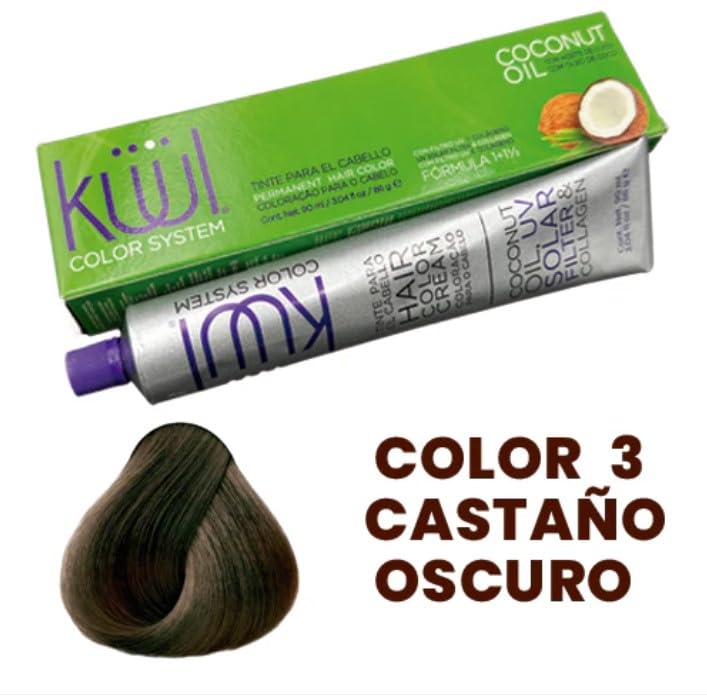 Kl Color System NATURALES, PERMANENTES (3 Castao obscuro)