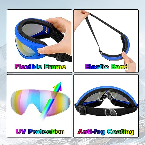 Ski Goggles, Snowboard Goggles for Men Women Kids, Skiing Snowboard Motorcycle Glasses for Adult Youth