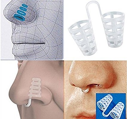 Set of 8 Premium Anti Snore Aid to Prevent Snoring, Smarter Solution Against Snoring (Advanced Design Save Your Lungs)