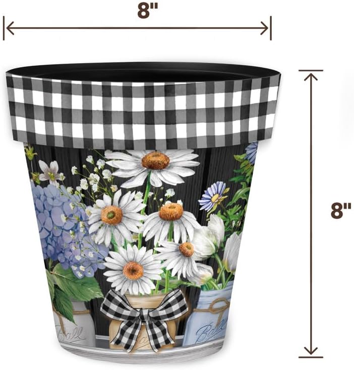Briarwood Lane Crated Mason Jars Small Planter