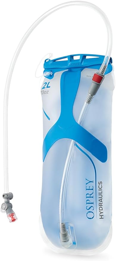 Osprey Hydraulics Backpack Water Reservoir with Bite Valve - BPA-Free, Leakproof Hydration Bladder with QuickConnect and S...