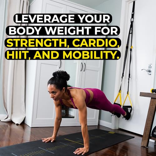 TRX All-In-One Home Gym System – Complete Suspension Training Kit for Strength Training, HIIT & Full-Body Workouts at Home...