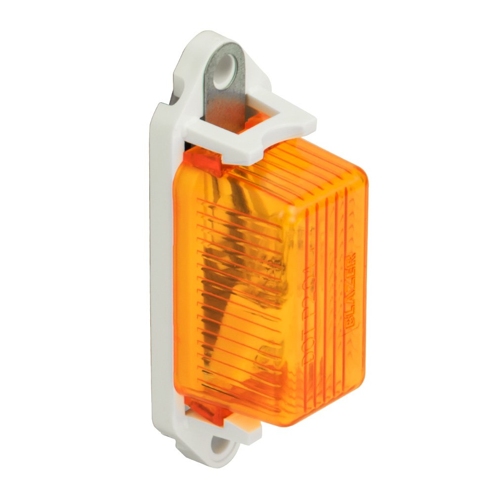 Blazer International B486A Mini Marker Light, Amber, Plastic, 1 Count