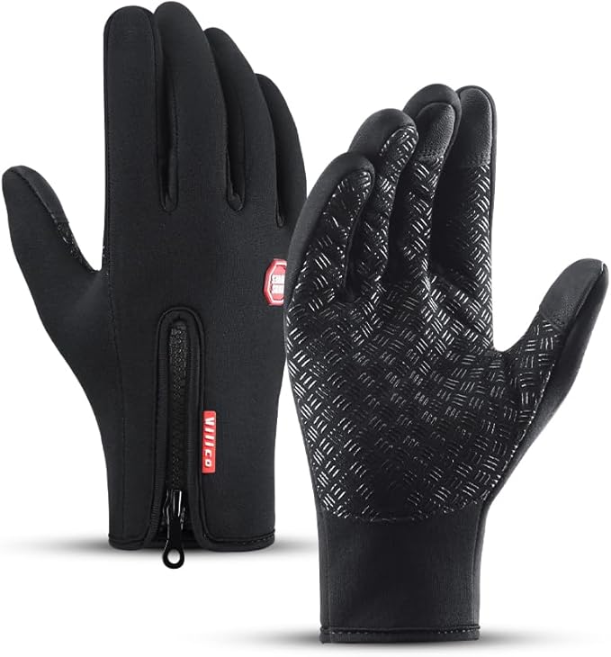 XPSZDBS Gloves - Touch Screen Windproof, Warm & Adjustable. Perfect for Outdoor Running, Cycling, Fishing, Skiing & More