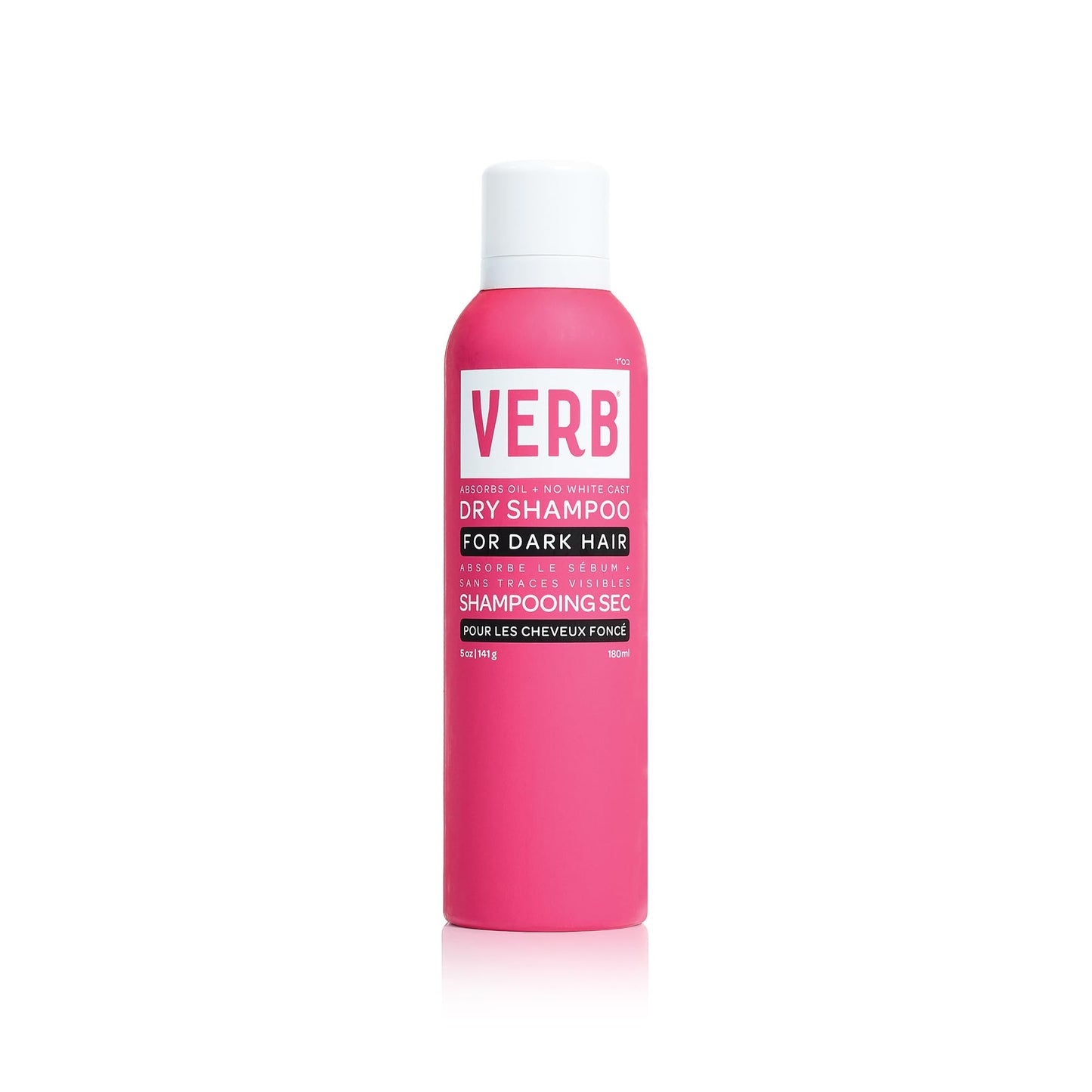 VERB Dry Shampoo Dark, 5 oz - Refresh, Absorb Oils + Extends Styles - Refreshing Dry Shampoo Spray for Dark Tones - Vegan, No Pa