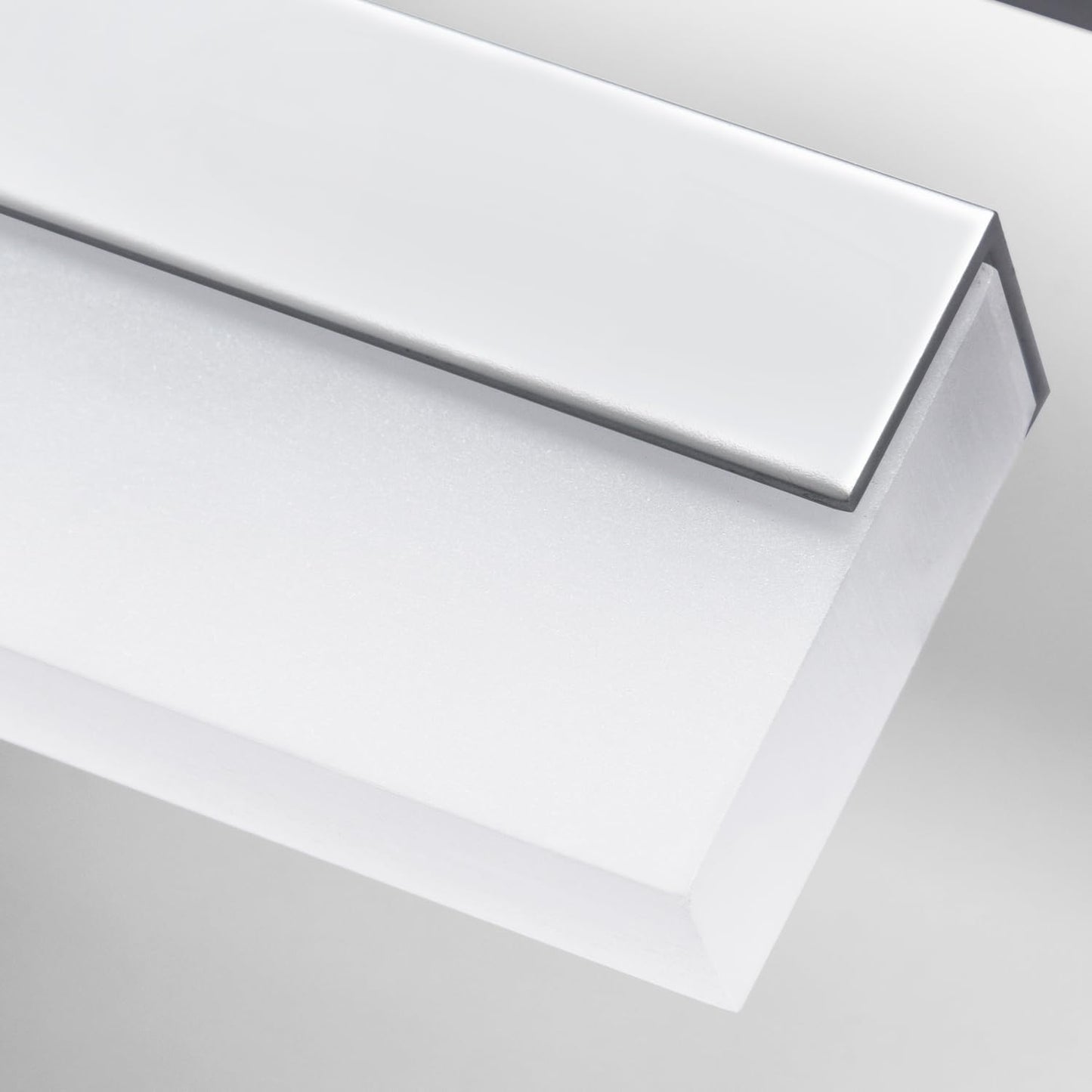 Presde 24-Inch Led Bathroom Vanity Light Fixture, Silver Aluminum, Model 6660-610Mm, Non-Dimmable Over Mirror Lighting